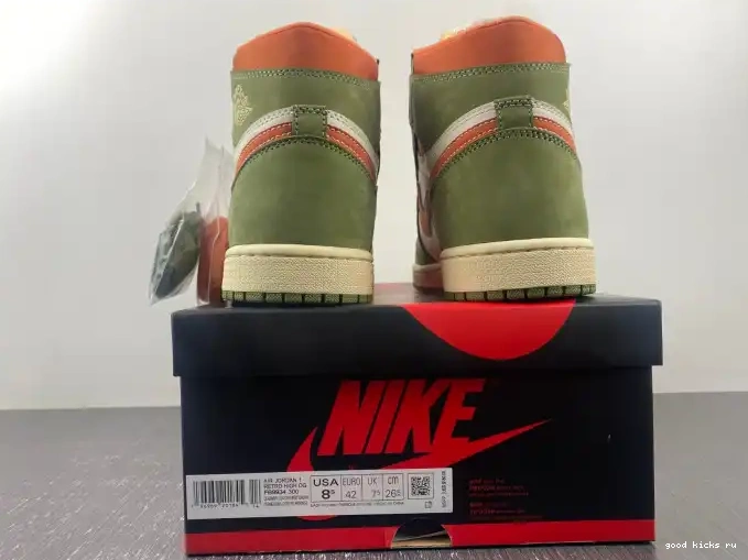 Rep High Craft FB9934-300 Jordan 1 Air Celadon OG 0605